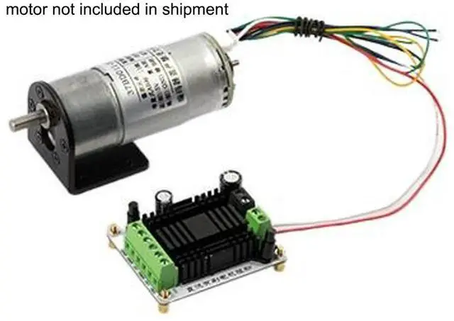 Alt view image 4 of 5 - 10-36V DC Brush Motor Drive Board Dual Way Driver H-bridge Motor Drive Module 2.5A Brush Motor Controller