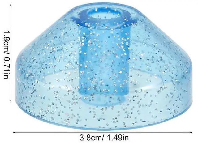 Alt view image 6 of 6 - 45Rpm Dome Record Adapter Plastic Inch Vinyl Replacement Part Turntable Vinyl Accessories Retro Record Player for Dj