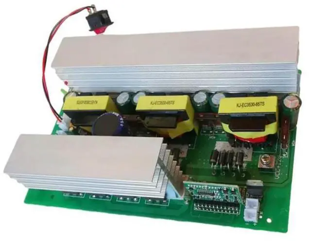 Alt view image 5 of 6 - 1500W 50Hz Inverter Circuit Board Driver Module DC-AC Converter Modified Wave Inverter Motherboard DC9.5-14.5V to AC220V