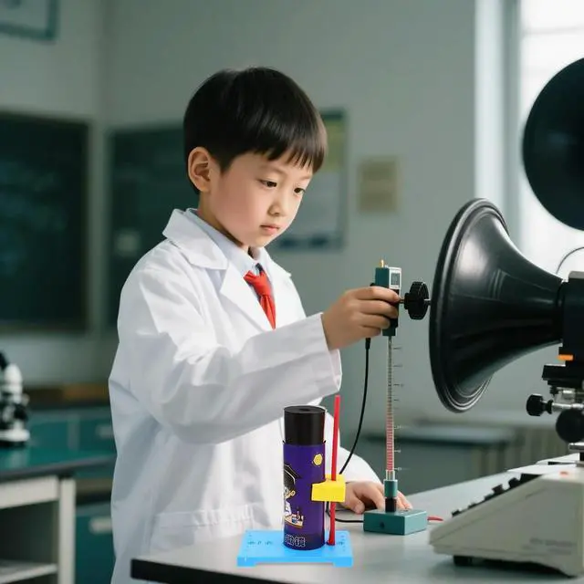Alt view image 4 of 4 - 1Set DIY Microscope Experiment Kit Educational Science Learning Microscope for Student Science Experiments Junior