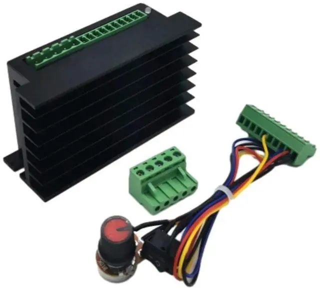 Alt view image 6 of 6 - WS55-220 Brushless Motor Controller DC 20-50V Forward and Reverse Motor Governor Compatible Square Wave with and without Hall