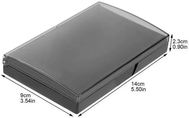 Alt view image 6 of 6 - Inkpad Stamp Box Calligraphy Supply Water Color Painting Inkpad Drawing Black Dye Pads Exquisite Retro Chinese Office Stamp