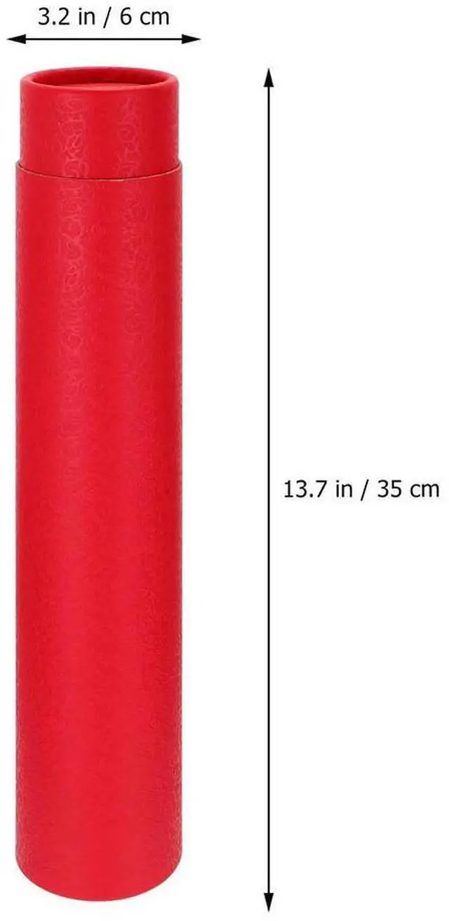 Alt view image 5 of 6 - Telescopic Document Tube Painting Artwork Paper Poster Tube Waterproof Protective Mailing Cylinder