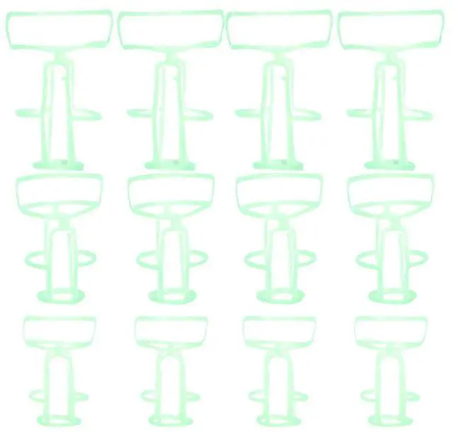 Main image of 36Pcs Infusion Bottle Nets High-Plastic Infusion Hanging Nets Sturdy Saline Bottle Covers Hospital Home Supplies
