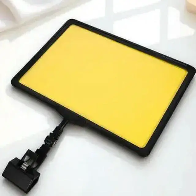 Main image of Price Tag Holder Lightweight Advertising el Rack for Business Exhibitions Retail Stores Restaurants Food Sign Holder