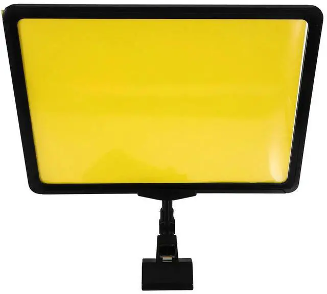 Alt view image 3 of 3 - Price Tag Holder Lightweight Advertising el Rack for Business Exhibitions Retail Stores Restaurants Food Sign Holder