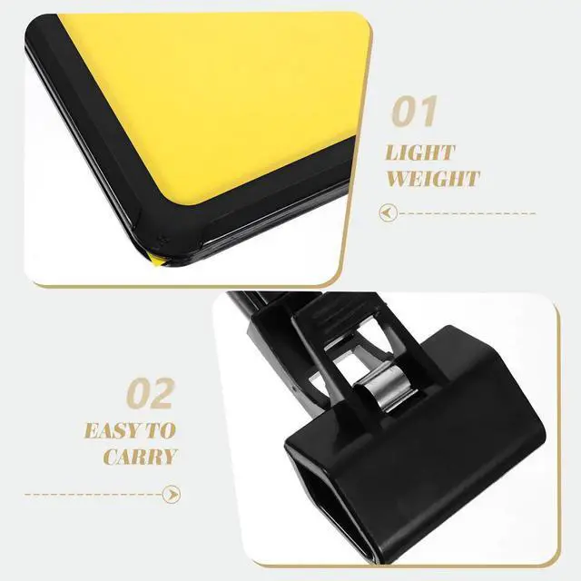 Alt view image 2 of 3 - Price Tag Holder Lightweight Advertising el Rack for Business Exhibitions Retail Stores Restaurants Food Sign Holder