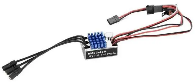 Alt view image 6 of 6 - External Rotor Motor Electronic Speed Controller Set AM32-45A ESC for MN82 MN99S MN168 MN78 Remote Control Crawler Car