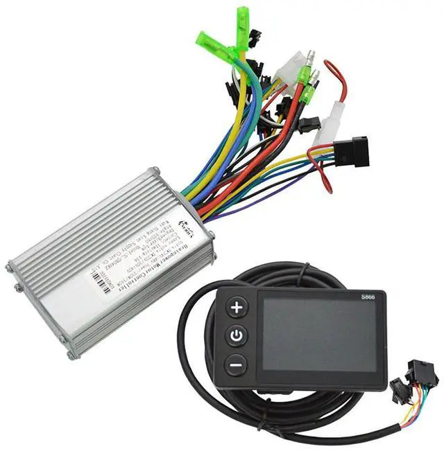 Alt view image 5 of 6 - 36V/48V 350W Electric Brushless Controller Set Motor Speed Controller LCD Instrument Display