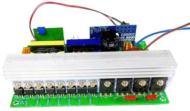Alt view image 4 of 6 - Pure Sine Wave Power Frequency Inverter Board DC12V to AC220V 700W with Protection Solar Converter Board