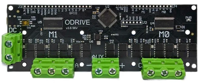 Alt view image 4 of 6 - 12V-56V V3.6 Version FOC-BLDC Servo Motor Controller Dual-channel BLDC Brushless Motor Control Module Supports Variety Encoders