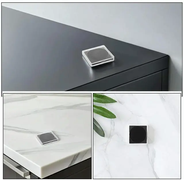 Alt view image 2 of 3 - 25Pcs Square Transparent Plastic Coin Collector Box Multifunctional Coin Holder Box for Commemorative Coins