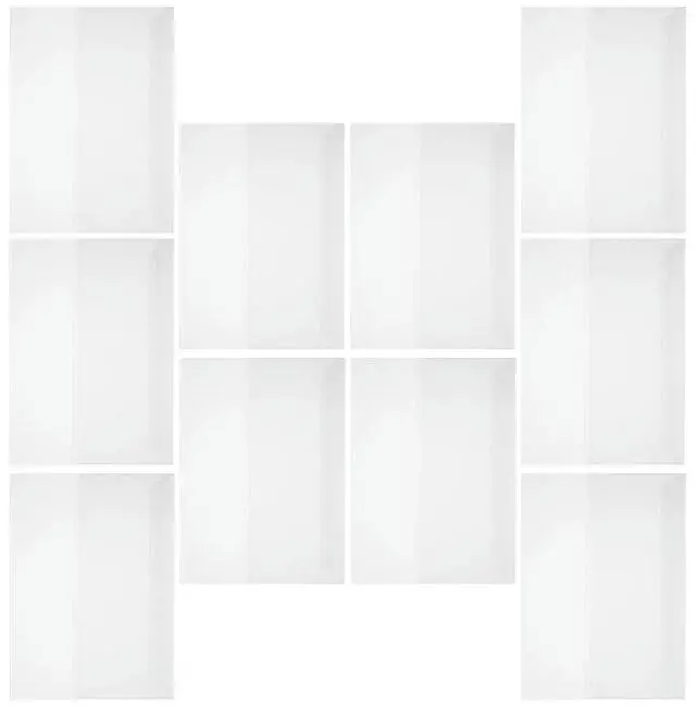 Main image of 10 Sheets Clear Book Covers Anti-Scratch Plastic Protective Film Reusable Book Sleeves for Textbooks Notebooks School Document