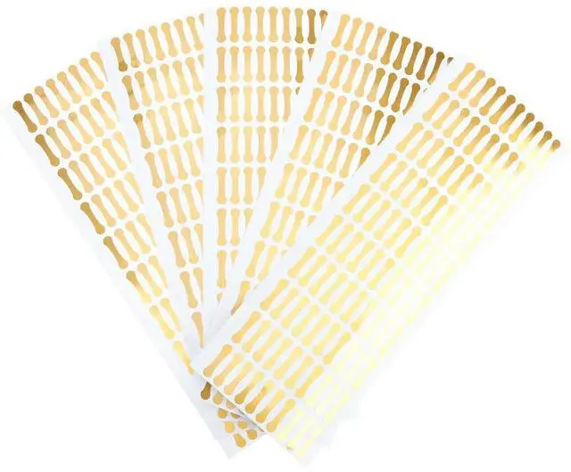 Alt view image 2 of 3 - 500Pcs Tamper Resistant Stickers Professional Grade Tamper Seal Decals for Food Cosmetics Retail Business Freshness Protection