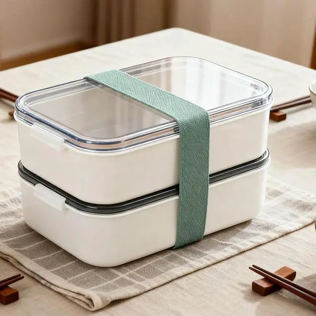 Alt view image 2 of 3 - 9Pcs Elastic Lunch Box Strap Heavy Duty Bento Box Securing Band for Daily Commute Picnic Classroom Outdoor Use Replacement Band