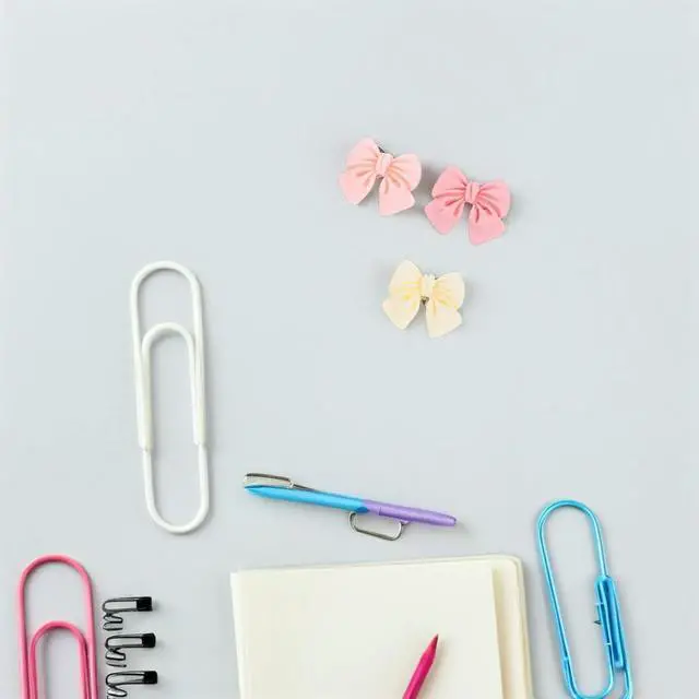 Alt view image 3 of 3 - 30Pcs Resin Bow Push Pins Decorative Thumb Tacks for Office Home School Cork Board Photo Notes Memo Pins Bow Push Pin