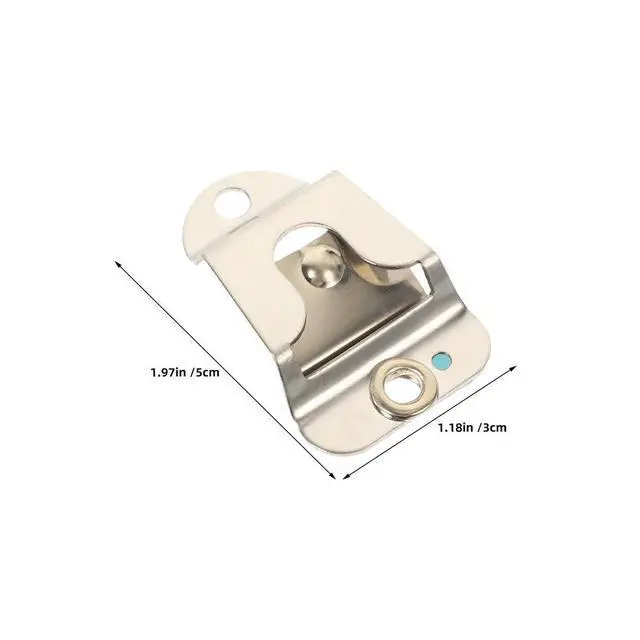 Alt view image 2 of 3 - 8Sets Mic Holder Clip Radio Microphone Holder Car Radio Microphone Clip Mount l Mic Clamp Replacement Kit