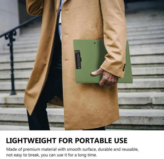 Alt view image 3 of 3 - Premium Reusable Writing Clipboard File Clipboard Document Clip Board for Office School Business Conference
