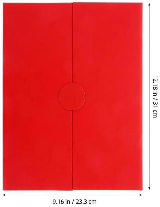 Alt view image 2 of 3 - Trifold Certificate Holder Graduation Diploma Cover Marriage Certificate Protector Document Holder Award Cover Blank DIY Design