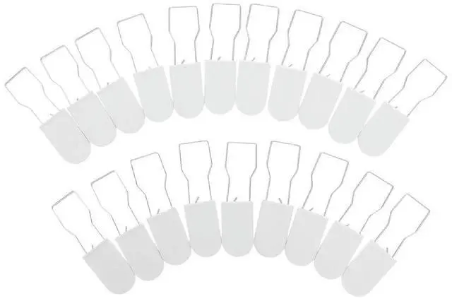 Alt view image 2 of 3 - 50Pcs Plastic Security Seals Tamper-Evident Self-Locking Padlock Tags for Logistics Warehouse Parcel Meter Lockout Electricity