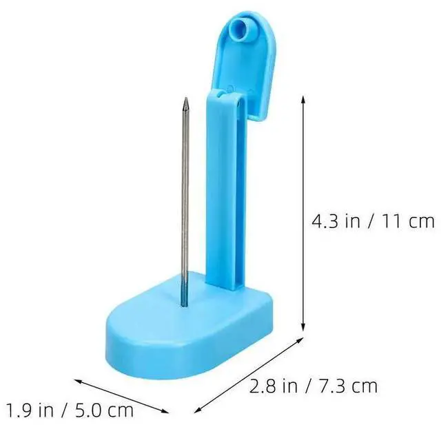 Alt view image 5 of 6 - 3Pcs l Receipt Organizer Spike Strong Receipt Holder Desk Bill Holder Business Ticket Rack Office Paper