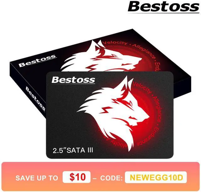 Main image of Bestoss 2.5" 4TB SSD SATA III 6Gb/s 3D NAND Internal Solid State Hard Drive SSDs for Laptop and Computer, Up to 550MB/s, laptop PC Desktop compatible
