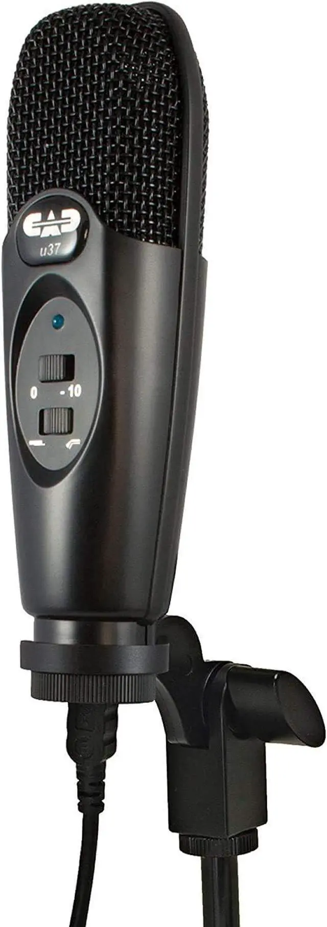 Alt view image 2 of 5 - CAD Audio U37 USB Studio Condenser Recording Microphone