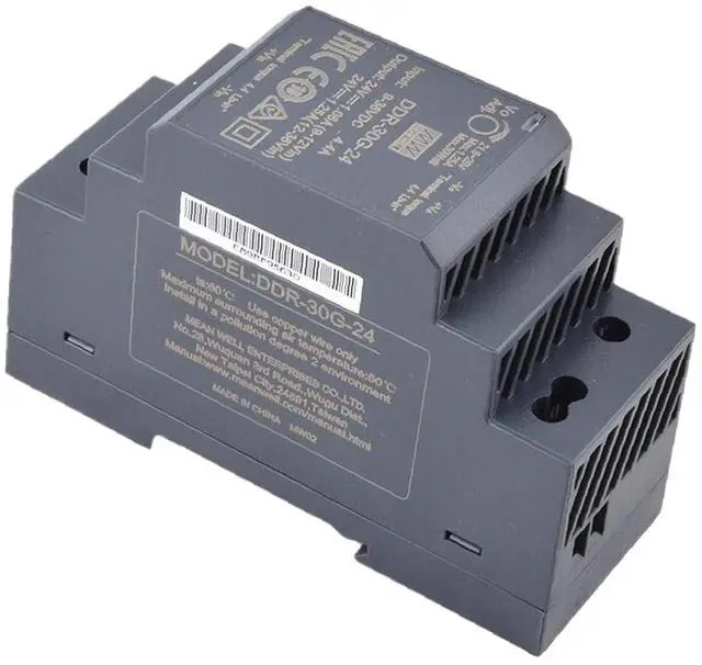 Alt view image 3 of 4 - PowerNex Mean Well DDR-30 30W DIN Rail Type DC-DC Converter MEANWELL 30W Converter (DDR-30G-24)