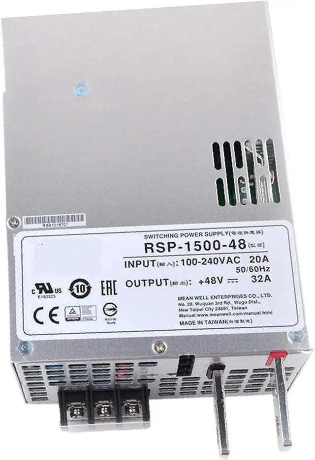 Alt view image 6 of 7 - SBJ RSP-1500-48 1500W AC-DC Switching Power Supply with 48V 32A Output, Ideal for Industrial Automation, Test Instruments, and Laser Applications