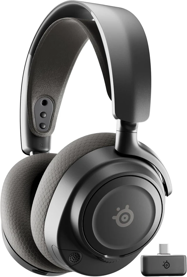 Main image of Arctis Nova 7P Wireless Gen 2 Gaming Headset - Real-Time App Control, 50+ HR Play, Neodymium Magnetic Drivers, Mix 2.4GHz/Bluetooth, PS5, PS4, PC, Switch 1/2, Mobile - Black