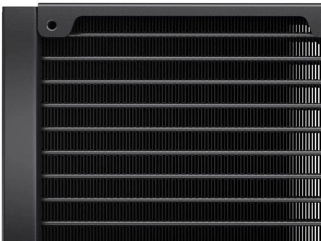Alt view image 5 of 6 - COUGAR Poseidon Elite ARGB 360 AIO Liquid CPU Cooler High-Performance 120 mm Fans, Infinity-Mirror ARGB Pump Head, LGA/AM5 Socket Support, Black