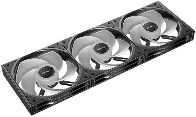 Alt view image 6 of 7 - Antec Connect 120 Reverse ARGB Interlockable/Set of 3/Black/Reverse