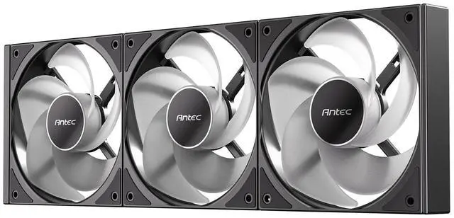 Alt view image 7 of 7 - Antec Connect 120 Reverse ARGB Interlockable/Set of 3/Black/Reverse