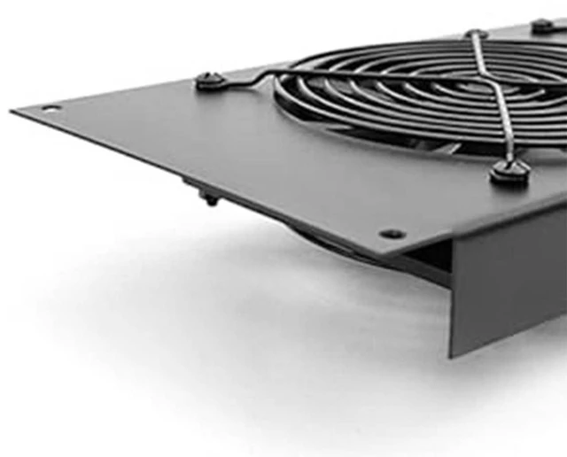 Alt view image 2 of 6 - Coolerguys 2U Bracket with 80mm fans / Programmable Fan Controller / 2A PSU