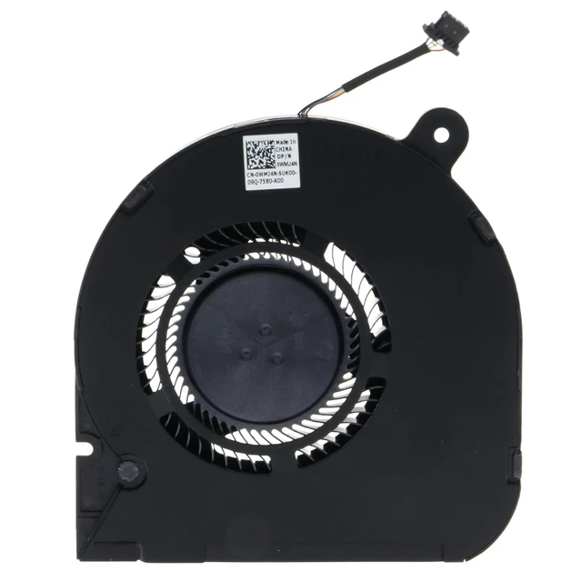 Alt view image 6 of 6 - CPU+GPU Cooling Fan for Dell G7 17 7700 2020 DC 12V 0WMJ4N 0KFDJ9