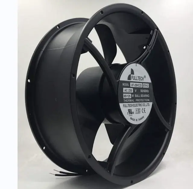 Alt view image 3 of 4 - UF25HC23-BTH12 254x254x89mm 230V 95/125W 2-Wire Cooling Fan