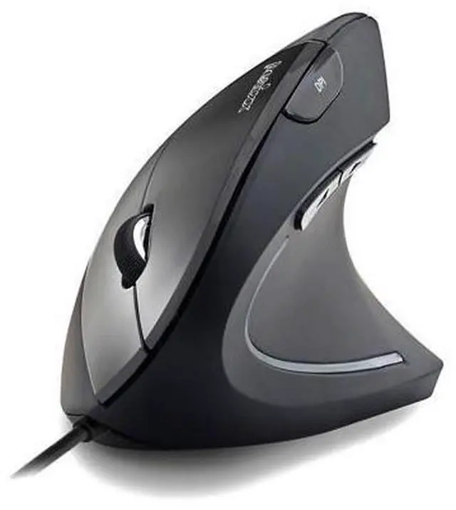 Main image of 513 Wired Ergonomic Vertical Mouse - 6 Buttons with 1000/1600/3200/6400 DPI - Right-Handed Design - Wired USB 5.9ft Cable - Black