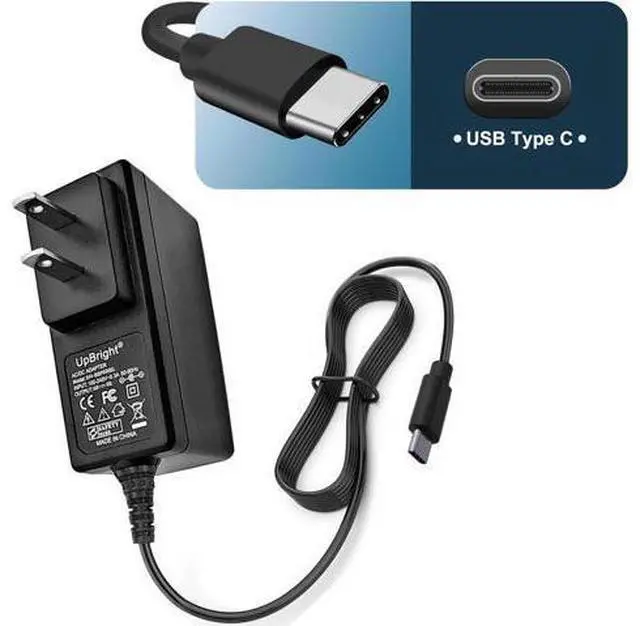 Main image of UpBright USB-C USB Type C Plug 12V AC/DC Adapter Compatible with APD Model No. WA-24Q12FU WA24Q12FU Asian Power Devices Inc 12VDC 2A 24W DC12V 2000mA 12.0V 2.0A Power Supply Cord Battery Charger PSU