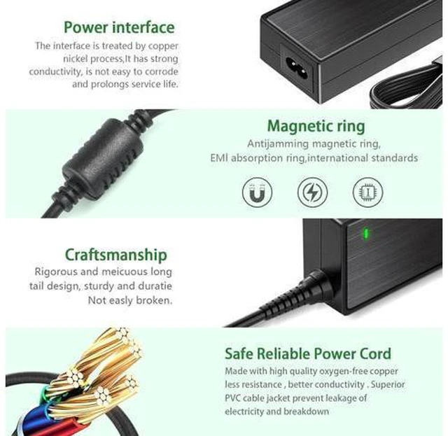 Main image of Security Camera CCTV Power Supply Adapter with 8-Way Power Splitter AC 100-240V DC 12V 5A Camera System Cables for 12 Volt Lorex Night Owl Swann Annke Q-See.