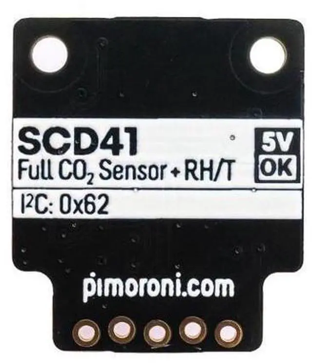 Main image of Pimoroni PIM587 Carbon Dioxide Sensor Breakout (SCD41, Temperature ,Humidity) between 400 -5,000 ppm