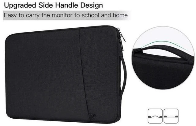 Main image of 17.3 Inch Portable Monitor Sleeve Case Bag Compatible with ViewSonic Forhelp ZSCMALLS MNN Portable Monitor Carrying Pouch, Black