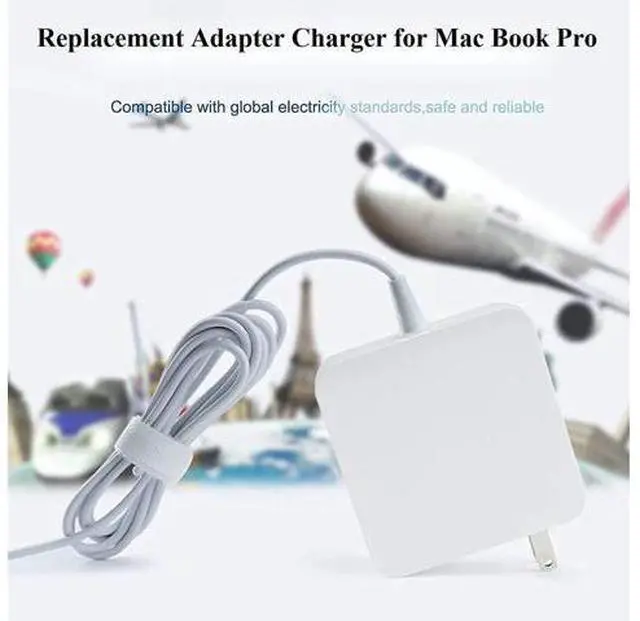 Main image of Replacement for MacBook Pro Charger, 60W Magnetic L-Tip Power Adapter for Mac Book and Mac Book Pro 13-inch (Before Mid 2012 Models)