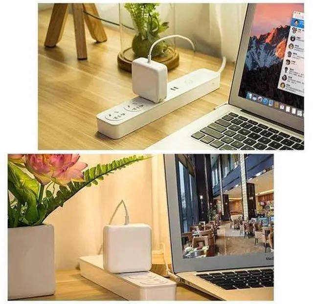 Main image of Mac Book Air Charger, Replacement AC 45W Power Adapter, 45W White Charger T-Tip Magnetic Connector Compatible for Mac Book Air 11-inch and 13 inch After Mid 2012