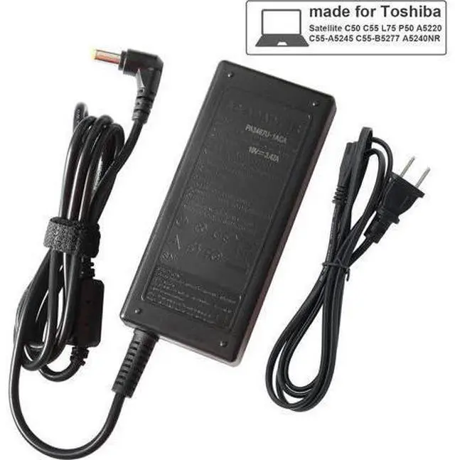 Main image of PA3714U-1ACA Adapter Charger for Toshiba Satellite C55 C50 C55D C655 C655D C850 C855 C855D L755 L655 L745 L775 L855 L505 L55 S55 P50 P50T P755 A665 A505 A205 A105
