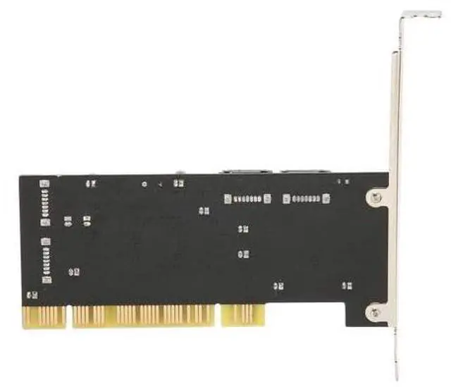Main image of PCI to 4 Port SATA Card, 4 Channel PCI SATA Card 4 Ports, Simple 1.5Gbps PCI SATA Controller, Stable and SATA Expansion Card for Desktop PC