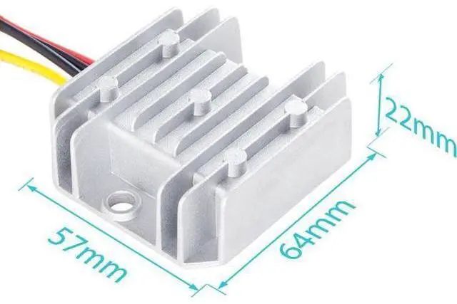 Main image of uxcell Voltage Converter Regulator DC/DC DC 12V Step-Up to DC 48V 2A 96W Power Boost Transformer Waterproof