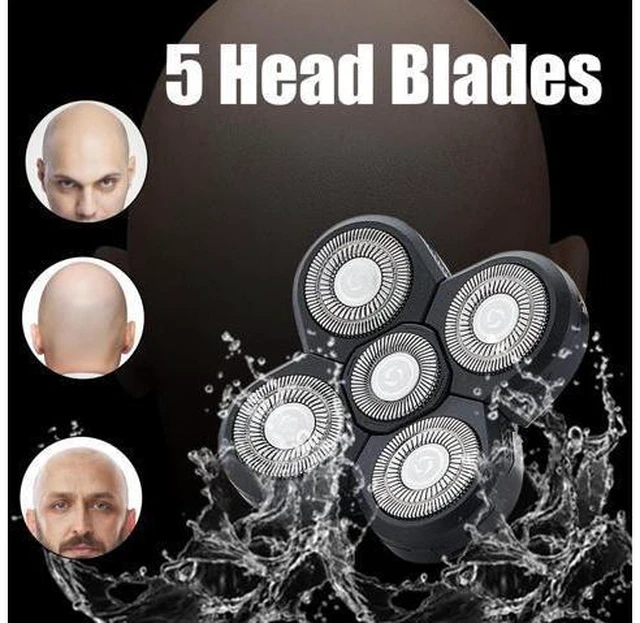Main image of 3PCS Shaver Replacement Blades Compatible with Freedom Bald Men Head Shaver Kit,5 Head Shaver Heads for Bald Men Head and Face Electric Razor Shaver Replacement