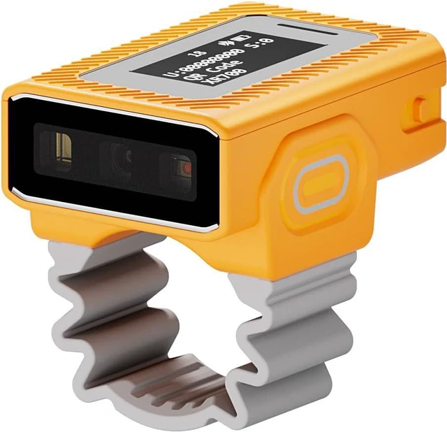 Alt view image 3 of 7 - XR700 Wearable 2D Finger Ring with Display | Mini Bluetooth Finger Scanner, NFC, IP68 Waterproof, Ultra-Lightweight 1D/2D QR Code Reader for Warehouse & Logistics