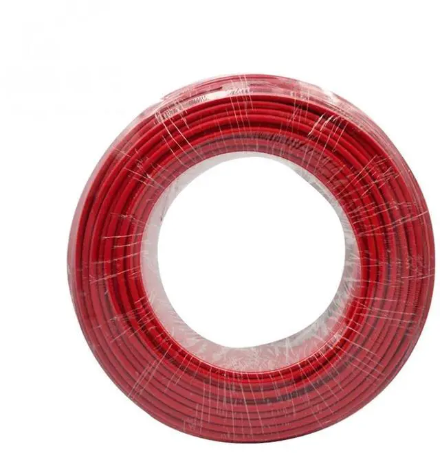 Main image of 14/12/10 AWG Solar Photovoltaic Cable 2.5mm2 4mm2 6mm2 Solar Panel DC Extension Black or Red Copper Wire for Solar PV System(Red Cable,8 Meter,16 AWG-1.5 Square)