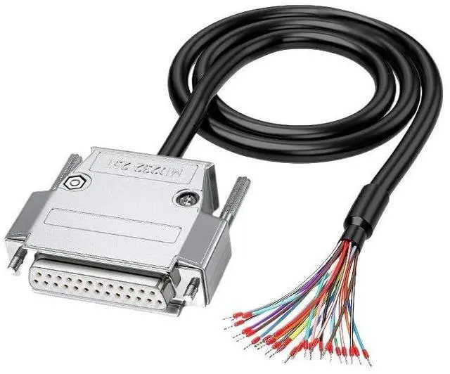 Alt view image 7 of 7 - DB9 DB15 DB25 DB37 RS232 Serial Cable Industrial 9/15/25/37Pin Terminal Line Shielded DB 9 15 25 37 Male Female Connector Wire(Orange,2M)